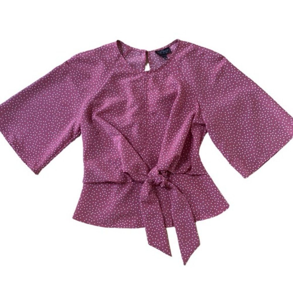 Pink TOPSHOP Blouse Size 2